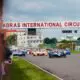 race start of Indian Race League at Madras International Circuit