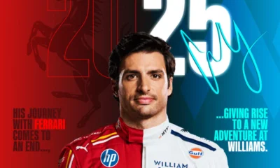 Carlos Sainz revving up for a 'New Chapter' with Williams in 2025