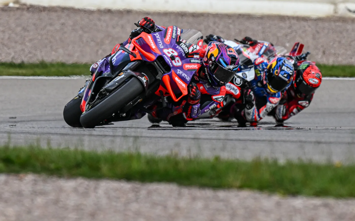 Moto GP: Bikes back in action at the British GP