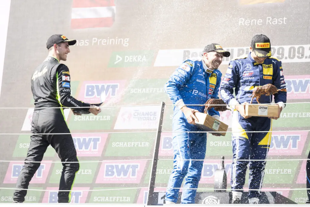 DTM Red Bull Ring: Arjun Maini's best weekend with Pole and 2 Podiums