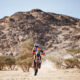 Kevin Benavides (ARG) of Red Bull KTM Factory Team trains during the shakedown prior Rally Dakar 2025 in Bisha, Saudi Arabia on January 01, 2025