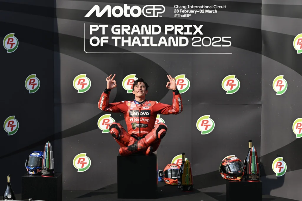 MotoGP 2025 : Marquez brothers dominate the season opener at Buriram