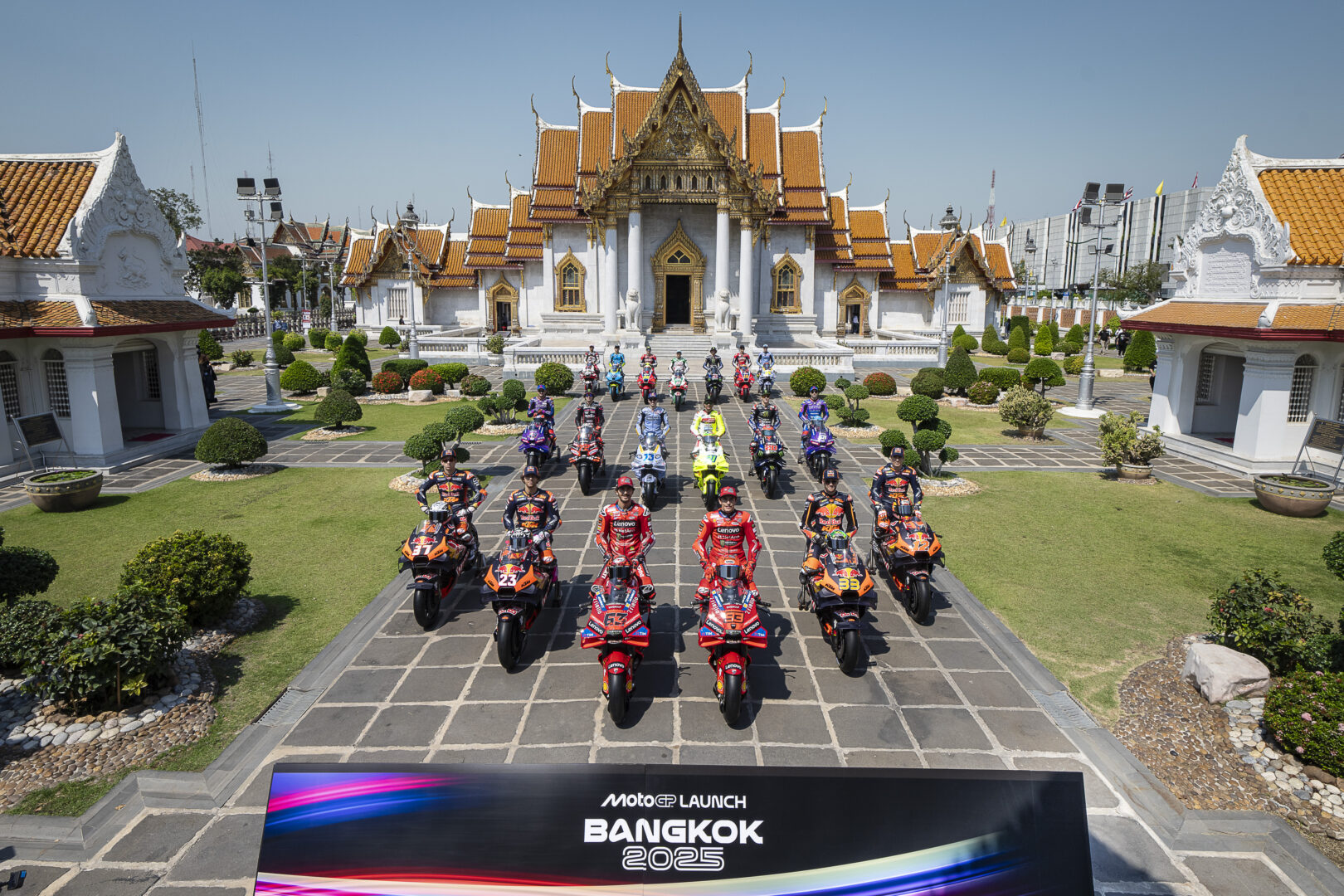 MotoGP season launch at Bangkok