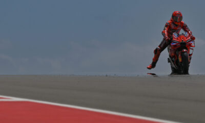 Marc Marquez at the MotoGP Grand Prix of Aragon.