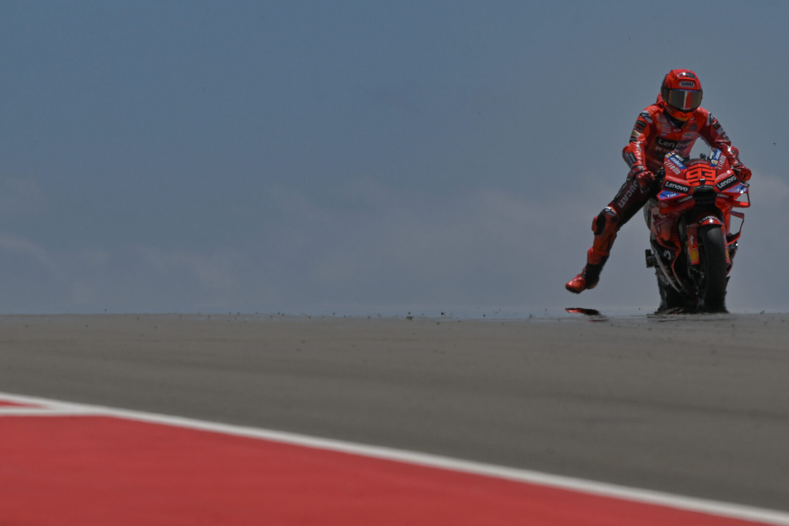 Marc Marquez at the MotoGP Grand Prix of Aragon.