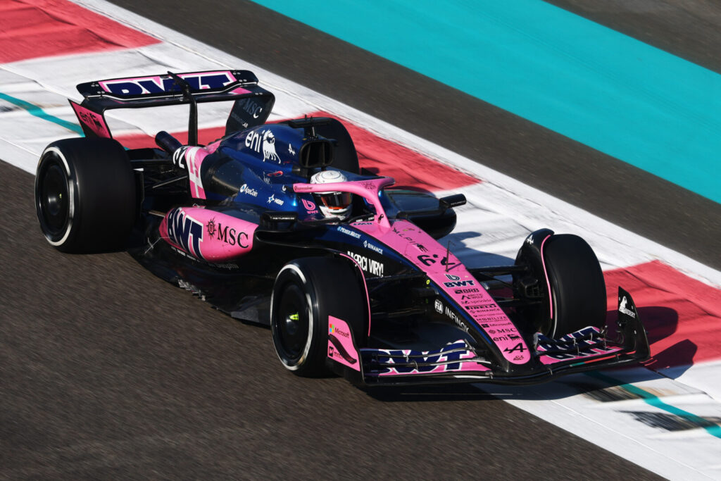 Kush Maini in the Alpine A525