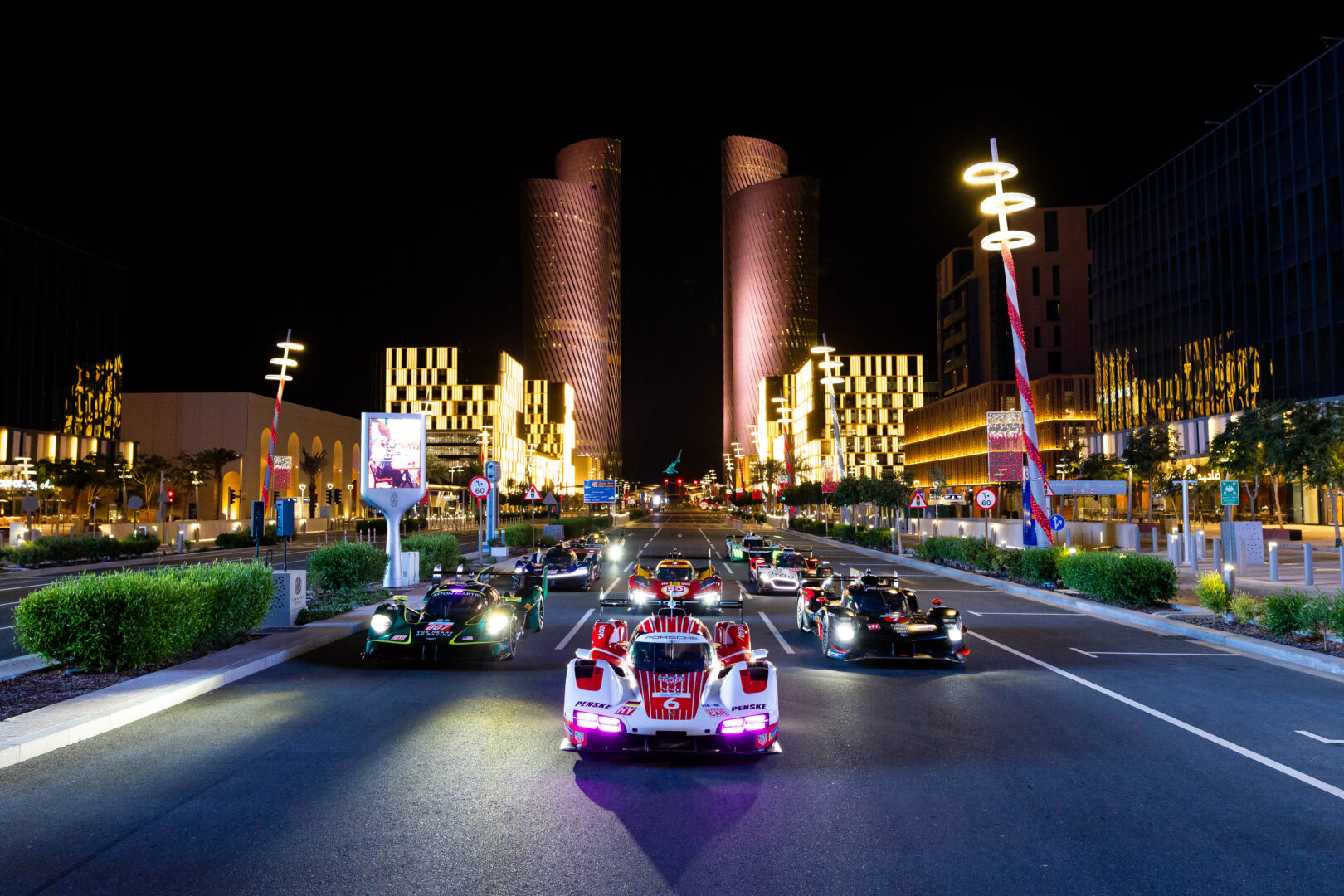 Hypercar photoshoot from Qatar before season opener.