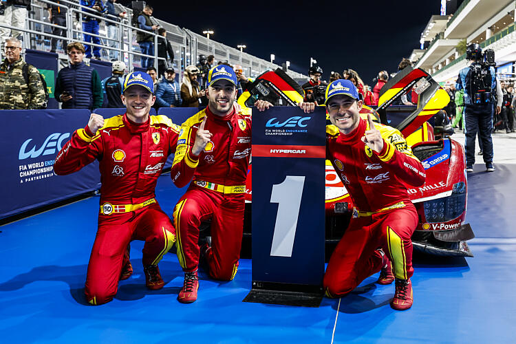 Qatar 1812KM: Ferrari and Corvette emerge on top at the WEC curtain raiser