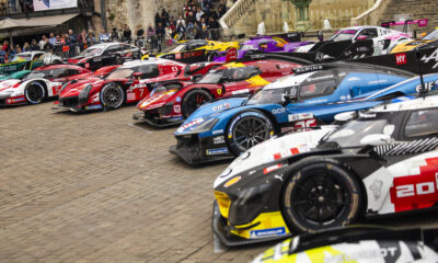 07 CONWAY Mike (gbr), KOBAYASHI Kamui (jpn), DE VRIES Nyck (ned), Toyota Gazoo Racing, Toyota GR010 - Hybrid, #7, Hypercar, action during the City Center Parade of the 24 Hours of Le Mans 2025, 4th round of the 2025 FIA World Endurance Championship, on June 7, 2025 in Le Mans, France - Photo Julien Delfosse / DPPI