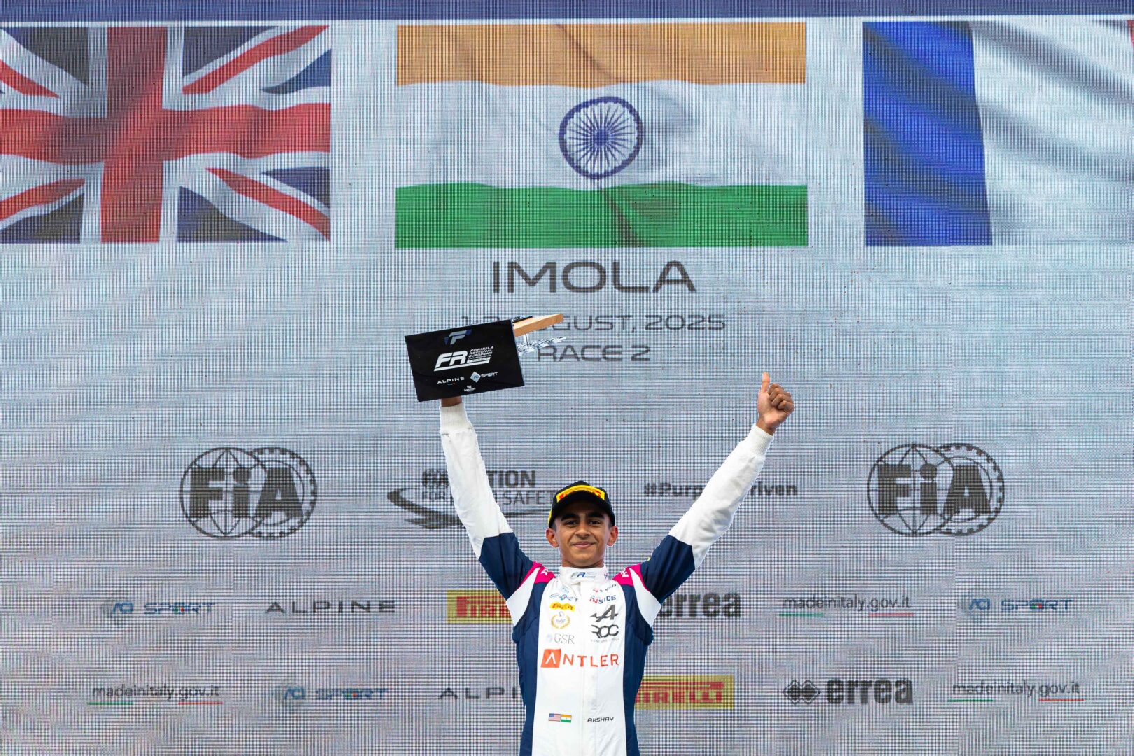 Akshay Bohra Makes History with Dominant Victory at Imola in FRECA 2025