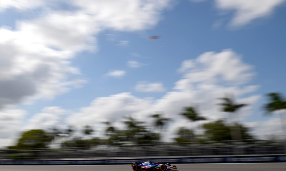 Daniel Ricciardo of Australia driving the (3) Visa Cash App RB VCARB 01 on track during the Miami GP at Miami International Autodrome on May 05, 2024 in Miami, Florida. (Photo by Rudy Carezzevoli/Getty Images)