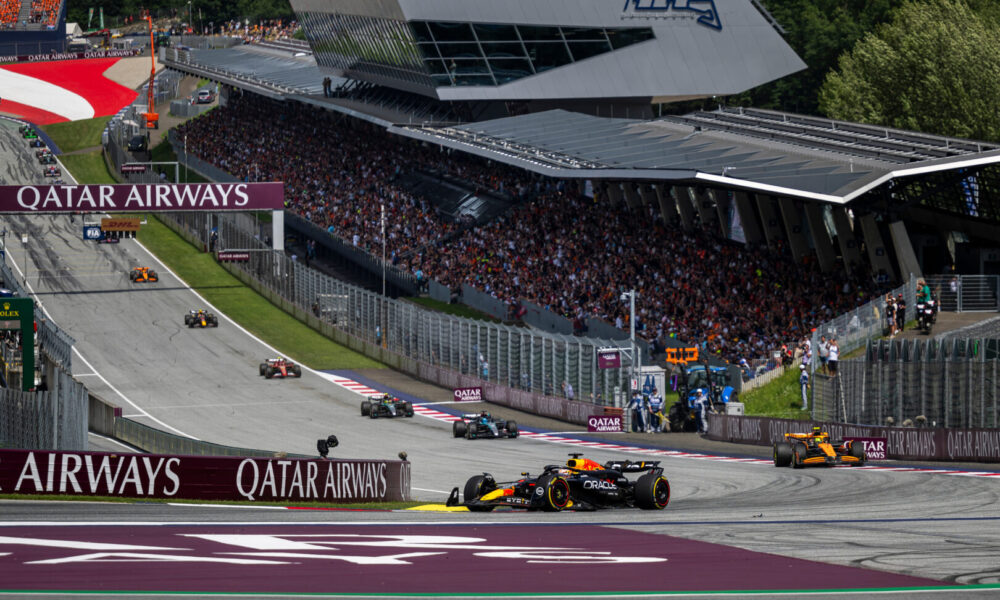 F1 during their visit to Red bull Ring in Austria in 2024