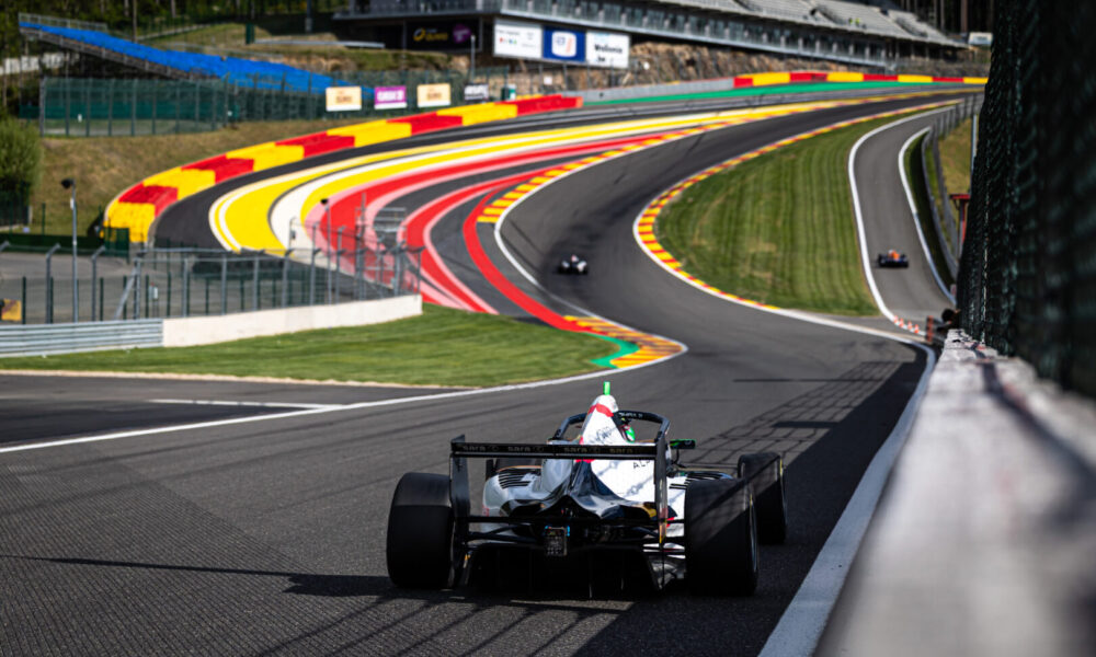Akshay Bohra during Round 2 of FRECA at Spa Francorchamps.