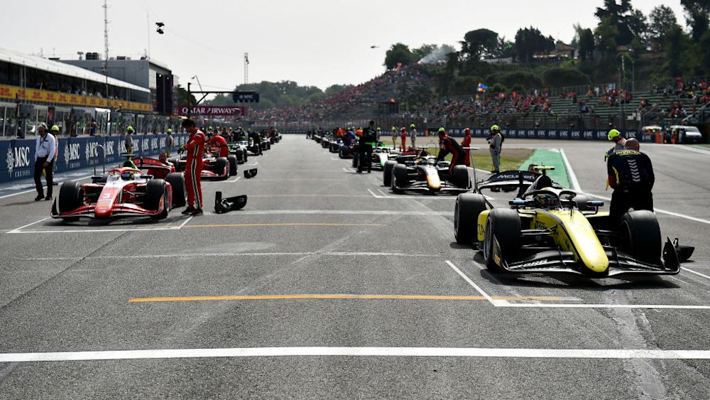 Formula 2 at Imola in 2024.