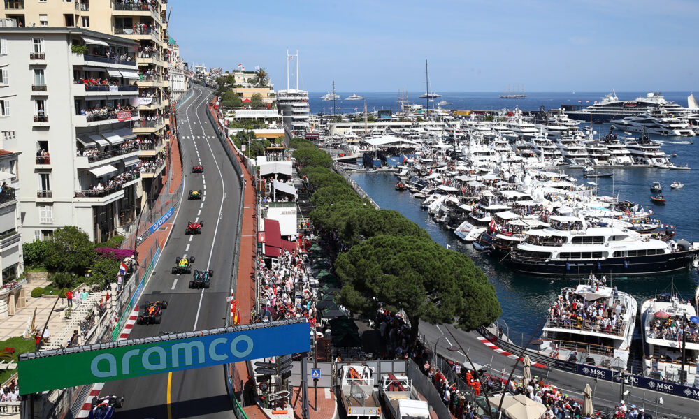 Formula 1 cars at Monaco